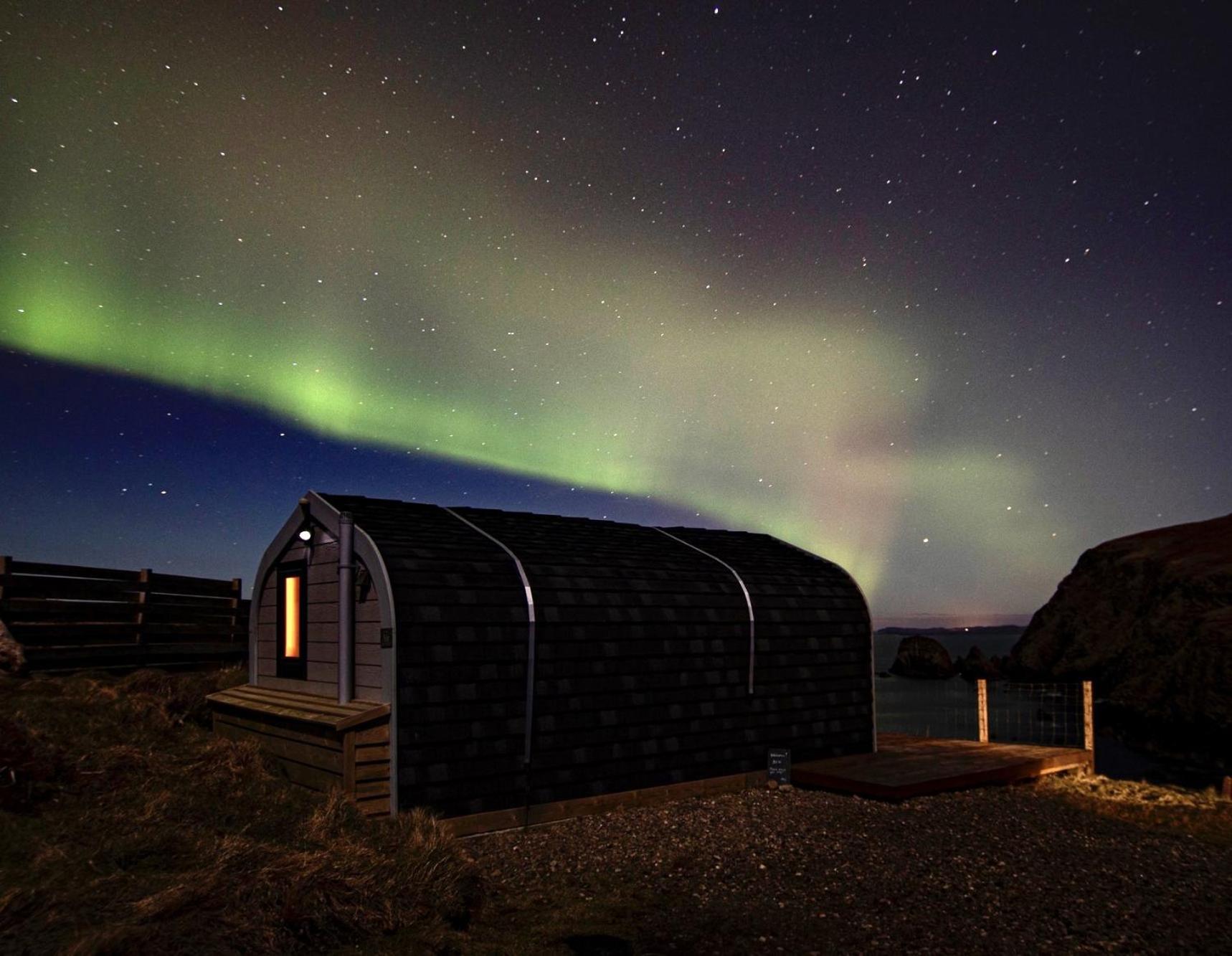 Seapods - Isle Of Lewis - Luxury En-Suite Pods On The Edge Of The Atlantic Ocean Aird Uig Exterior foto
