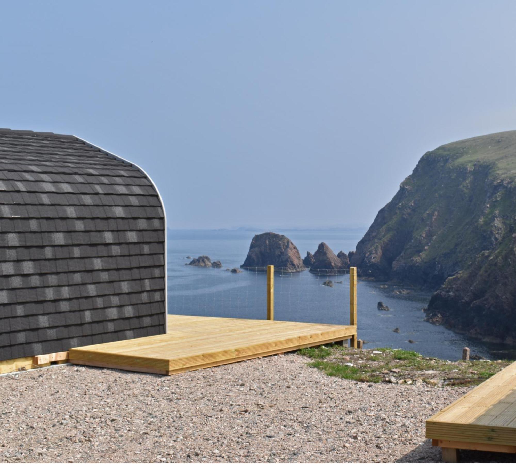 Seapods - Isle Of Lewis - Luxury En-Suite Pods On The Edge Of The Atlantic Ocean Aird Uig Cameră foto