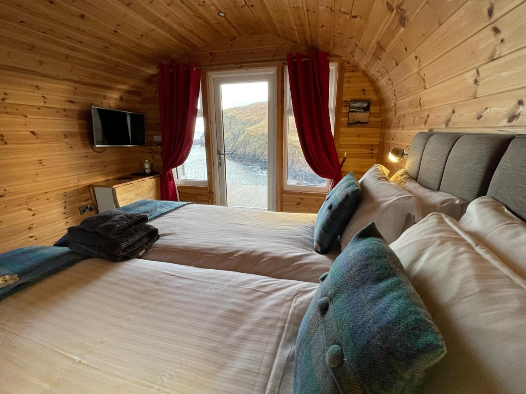 Seapods - Isle Of Lewis - Luxury En-Suite Pods On The Edge Of The Atlantic Ocean Aird Uig Exterior foto