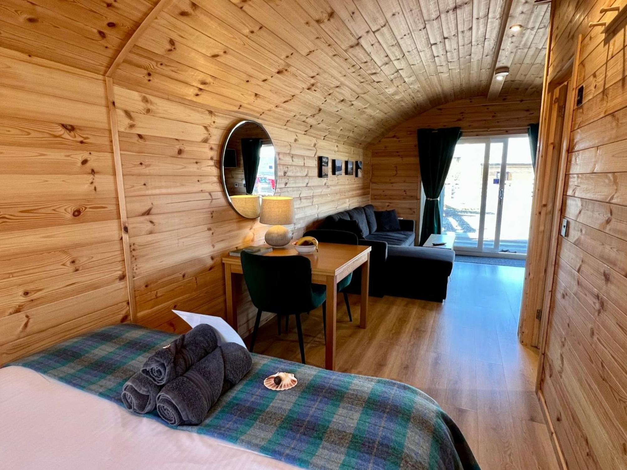 Seapods - Isle Of Lewis - Luxury En-Suite Pods On The Edge Of The Atlantic Ocean Aird Uig Exterior foto