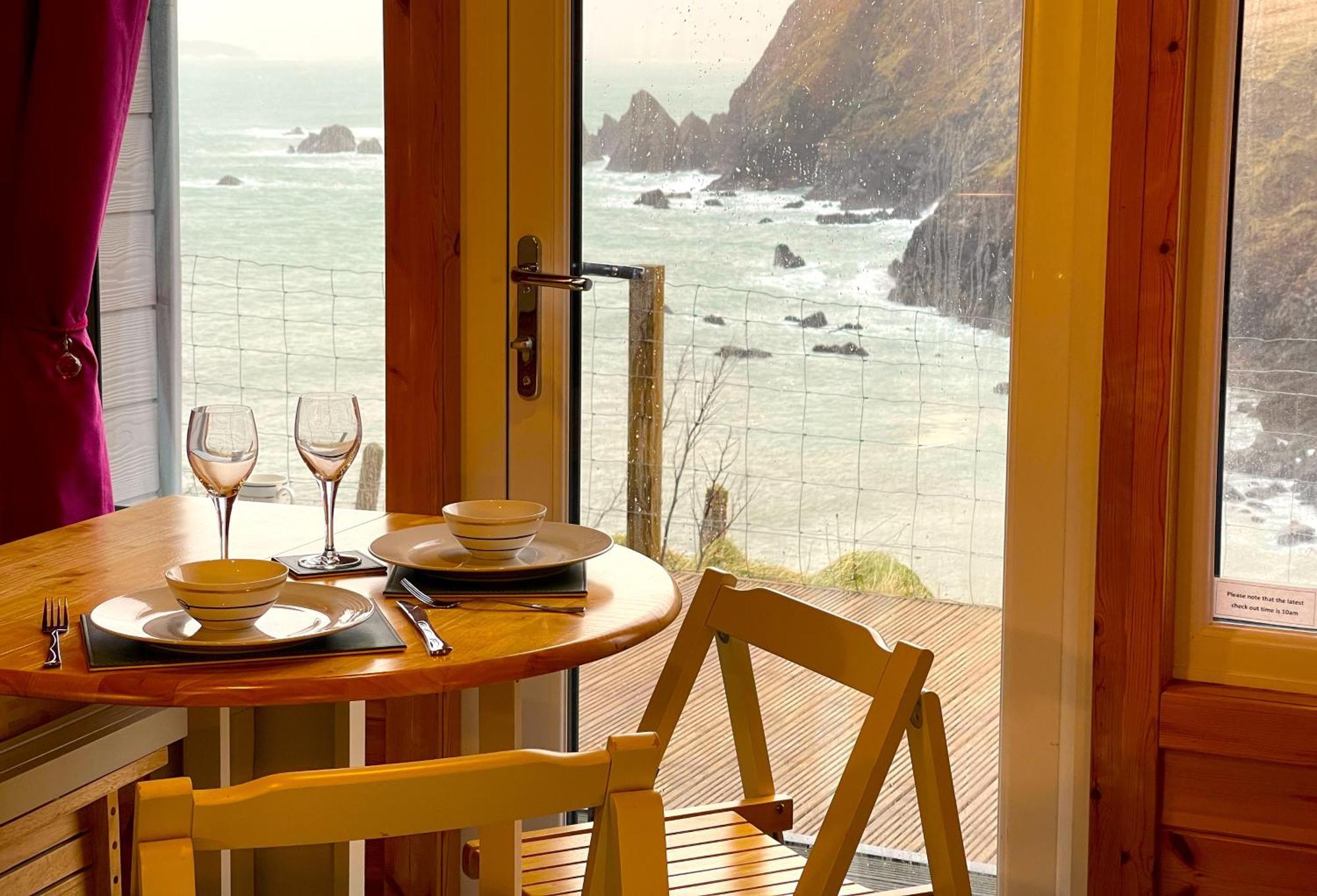 Seapods - Isle Of Lewis - Luxury En-Suite Pods On The Edge Of The Atlantic Ocean Aird Uig Exterior foto