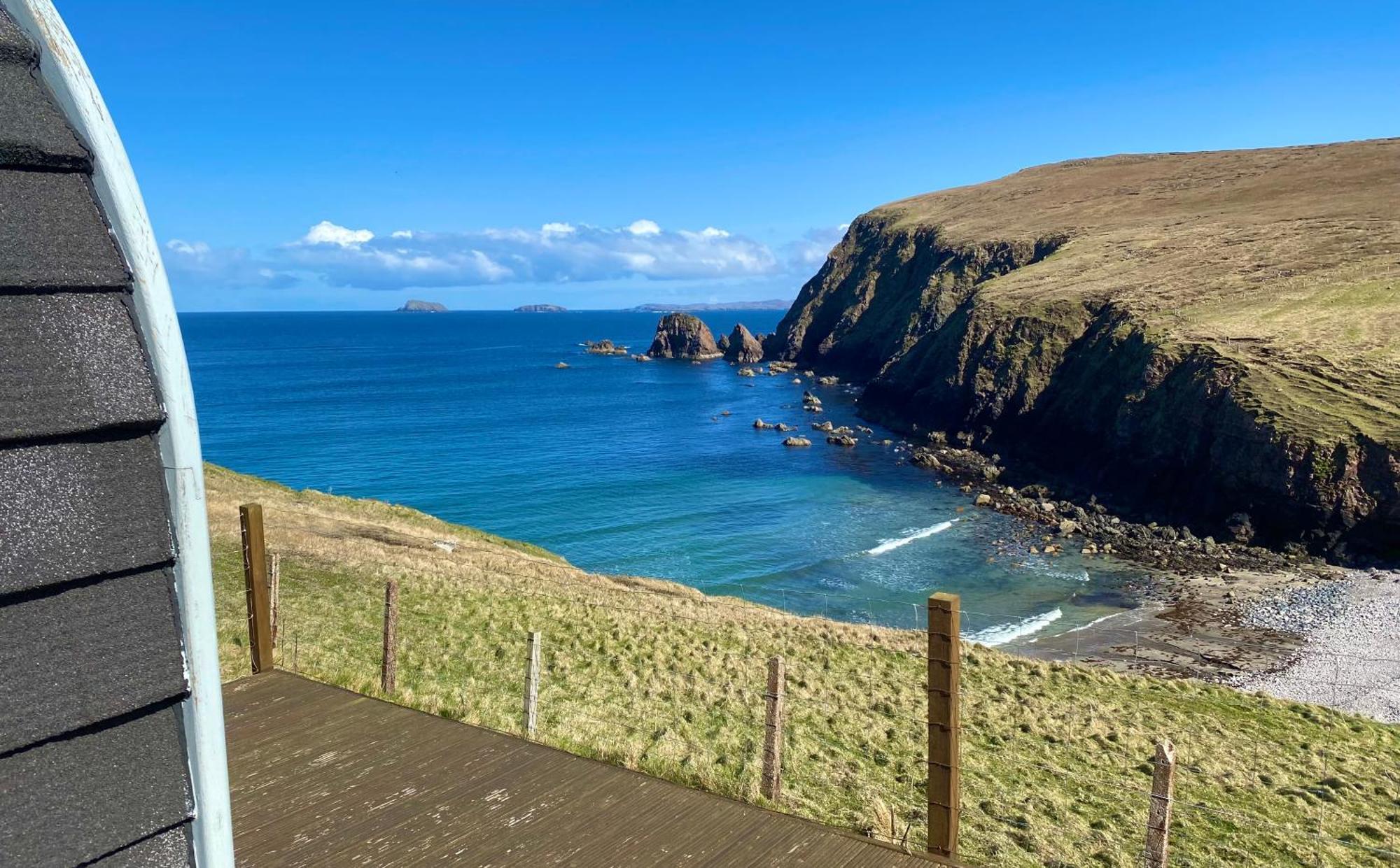 Seapods - Isle Of Lewis - Luxury En-Suite Pods On The Edge Of The Atlantic Ocean Aird Uig Exterior foto