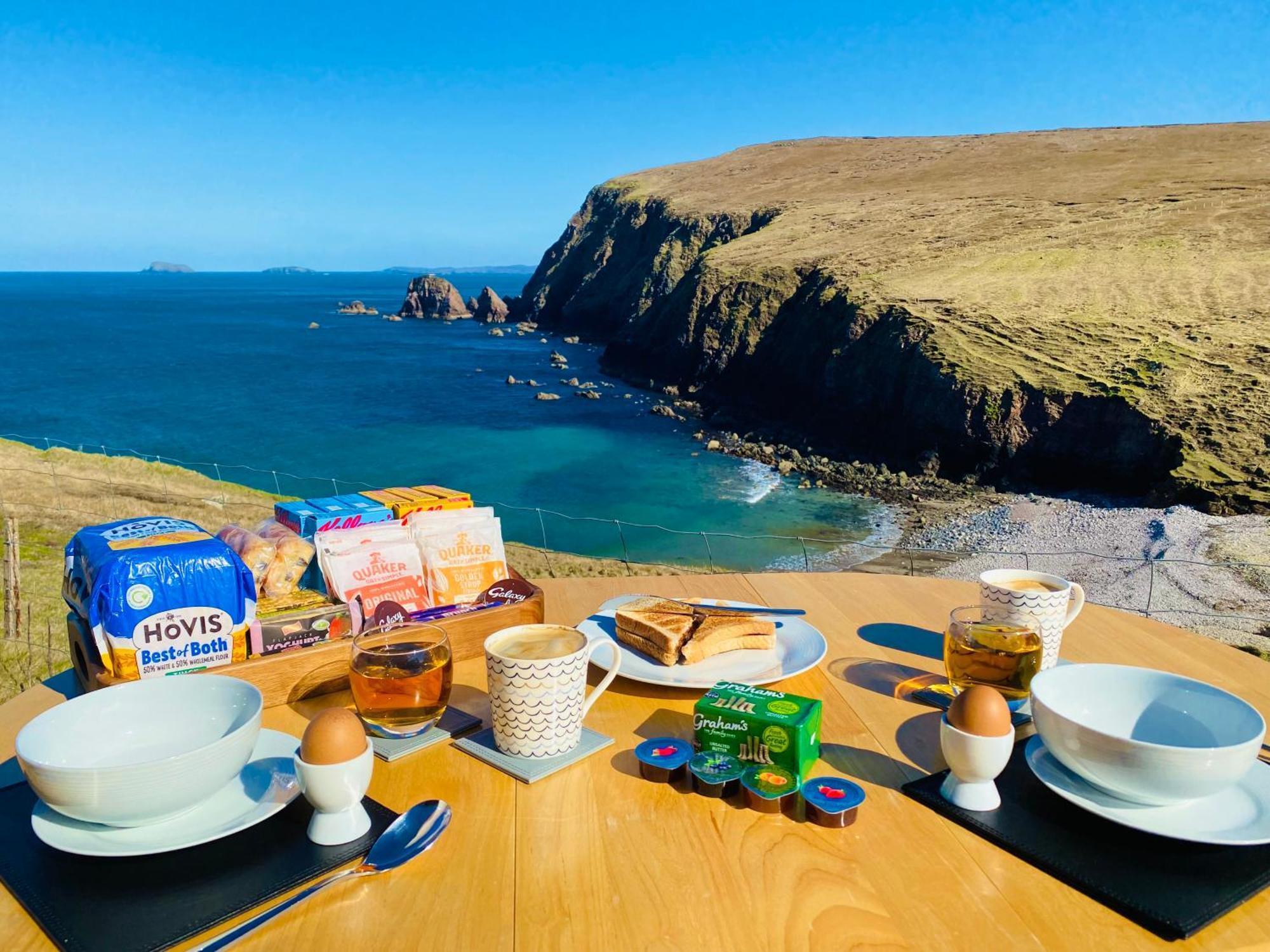 Seapods - Isle Of Lewis - Luxury En-Suite Pods On The Edge Of The Atlantic Ocean Aird Uig Exterior foto